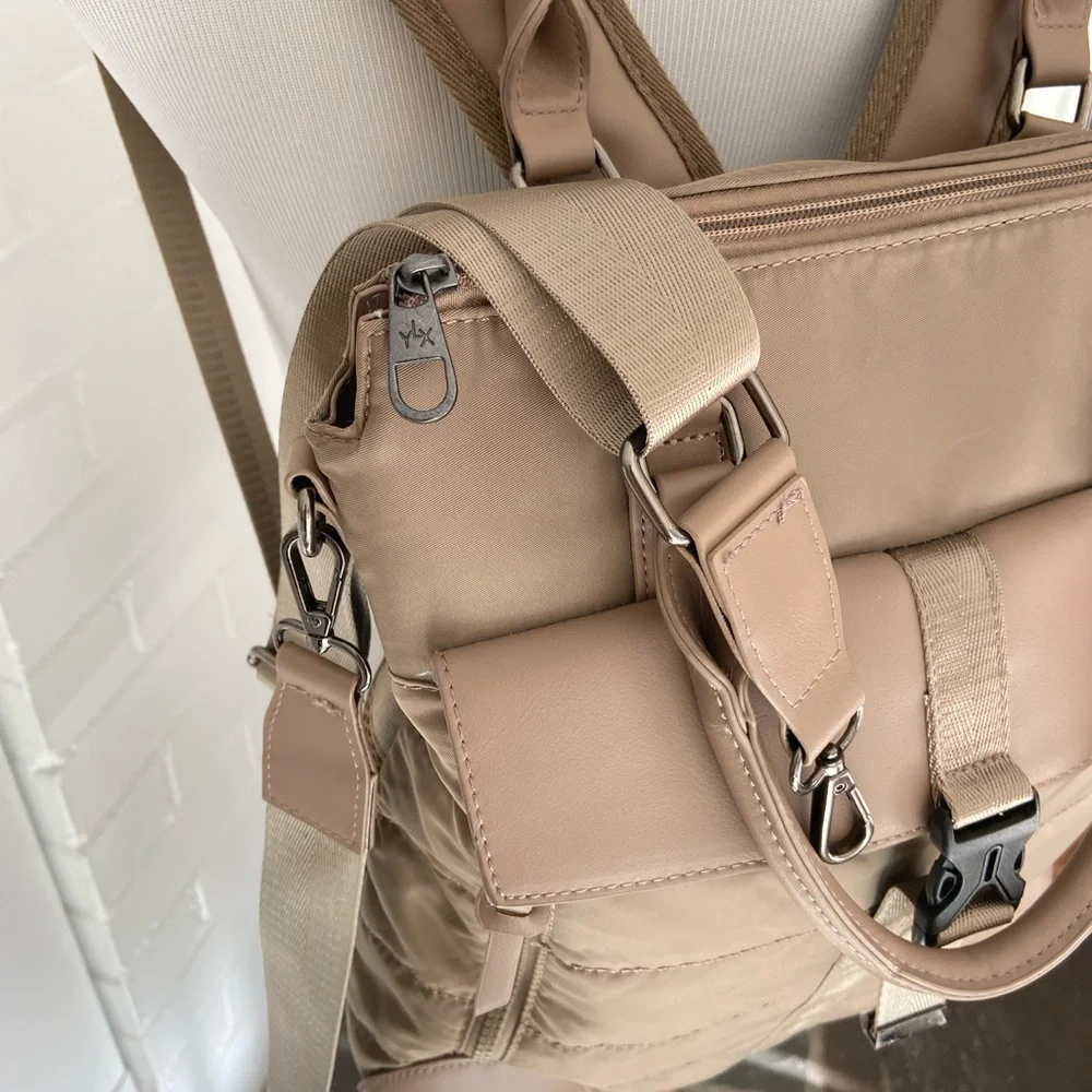Classic Stylish YLK Gear Tan Computer Laptop Professional Work Bag/Backpack